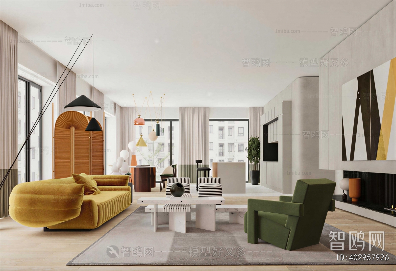 Modern A Living Room