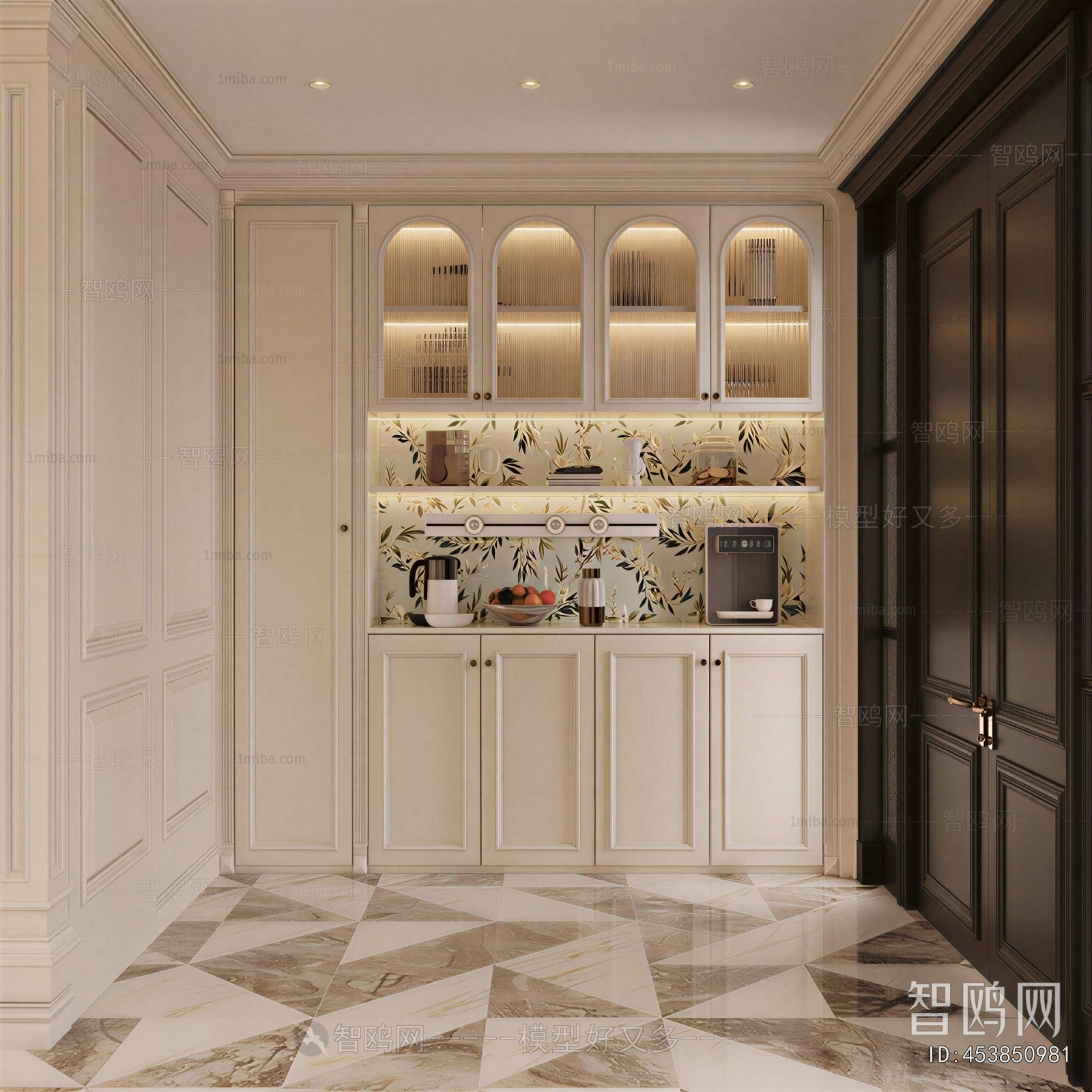 French Style Hallway