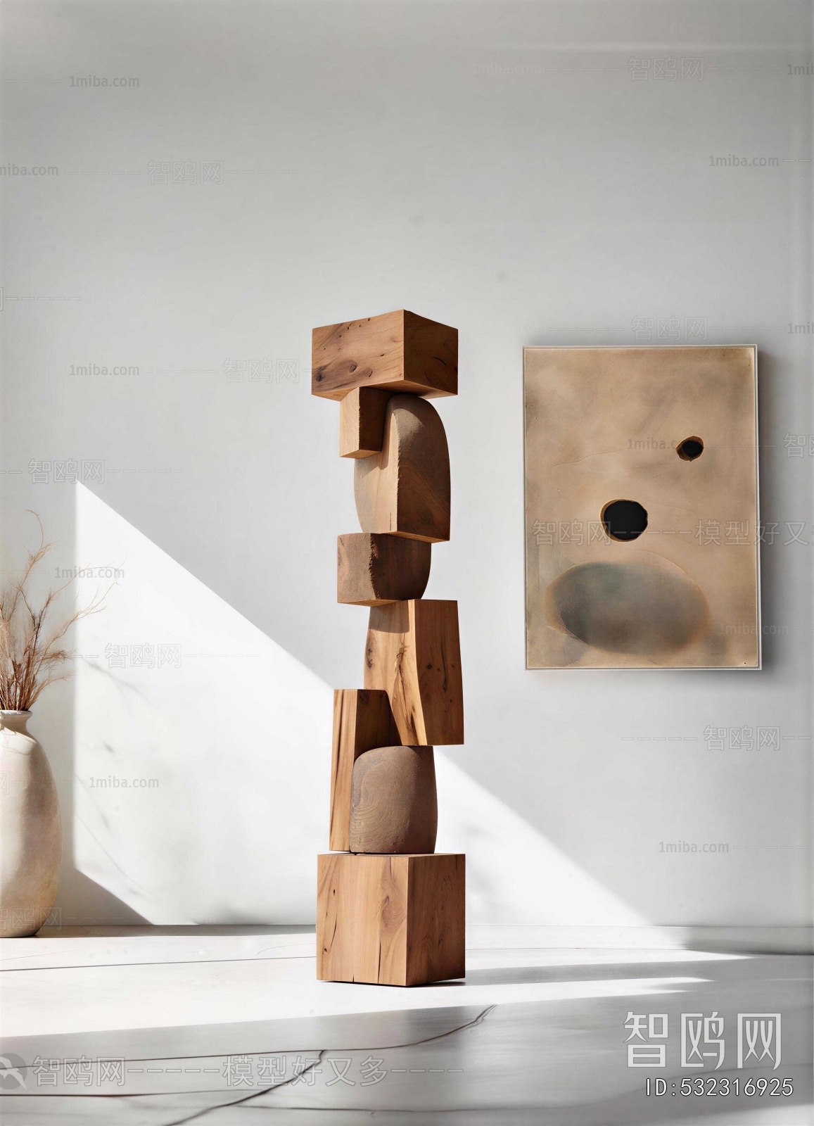Wabi-sabi Style Sculpture