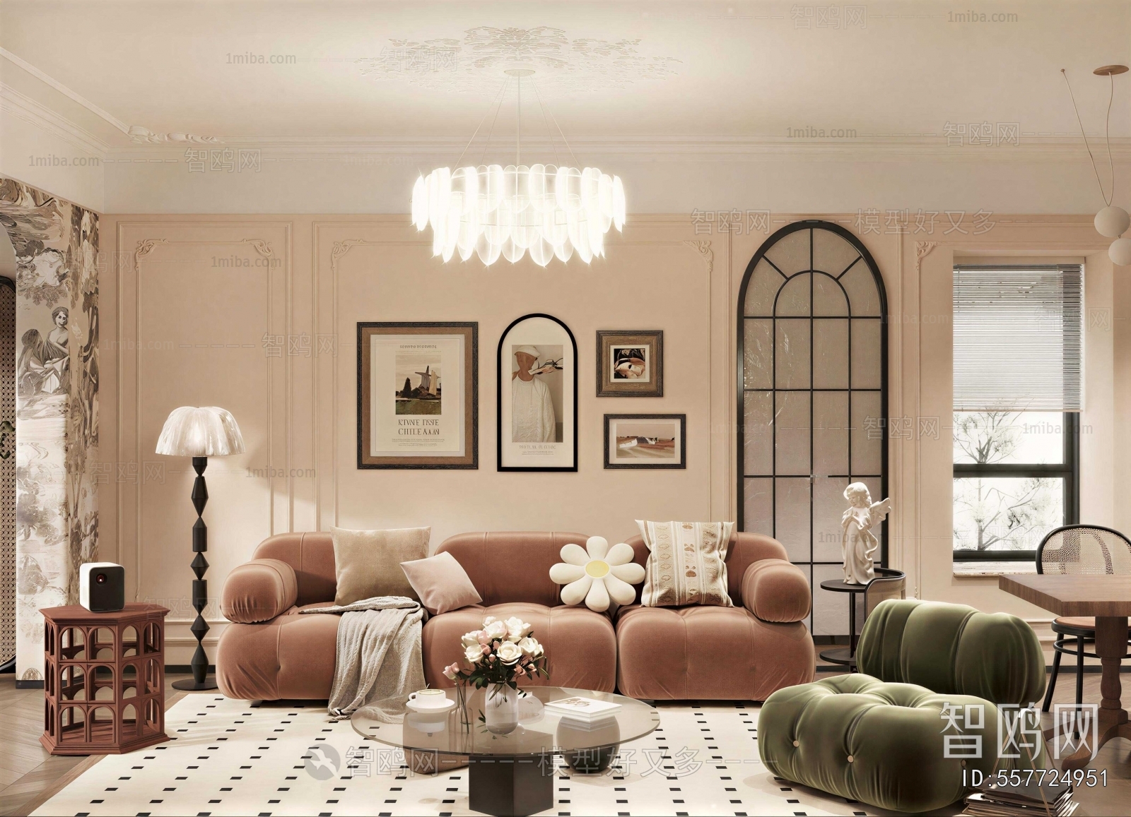 French Style A Living Room