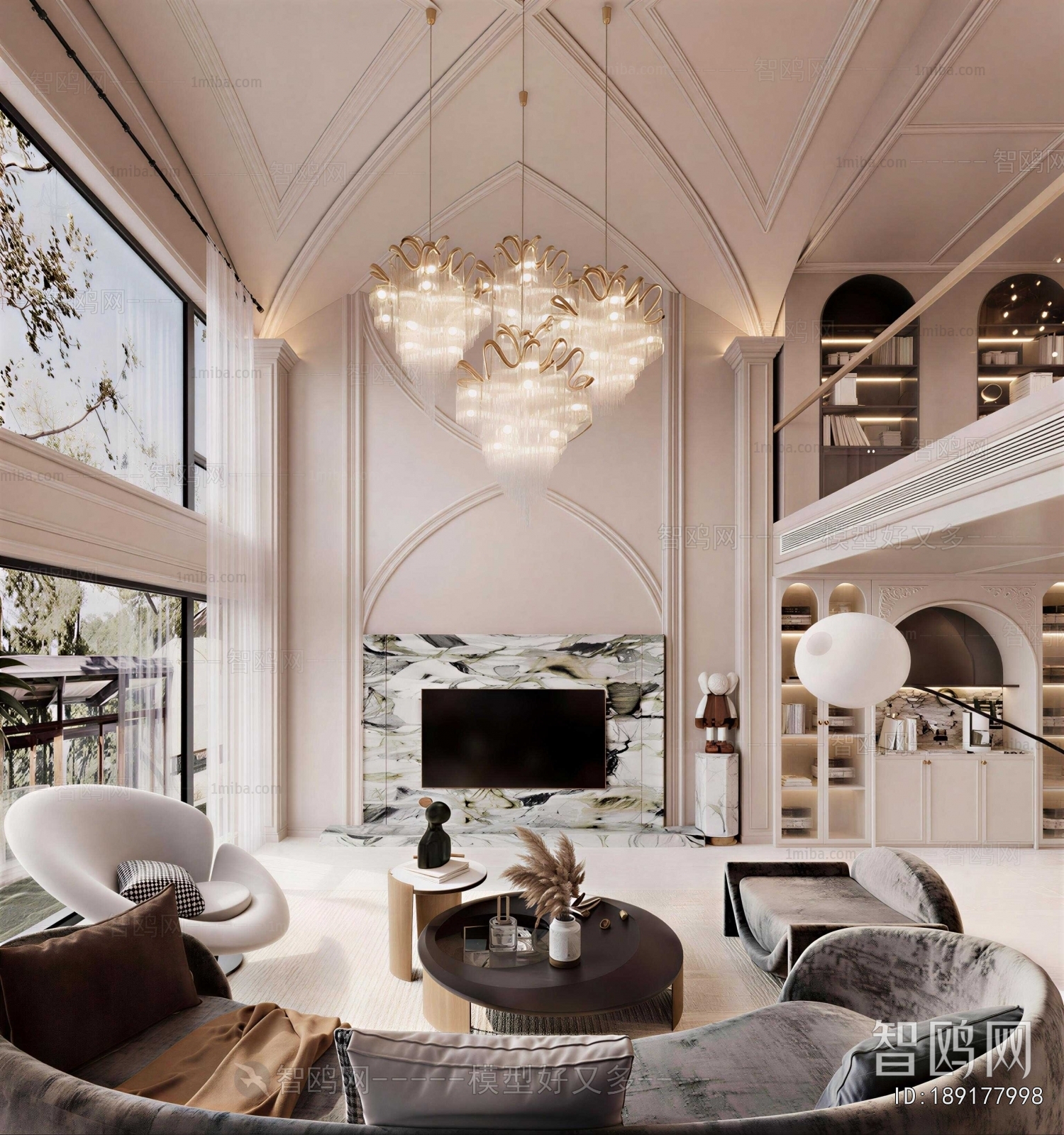 European Style A Living Room