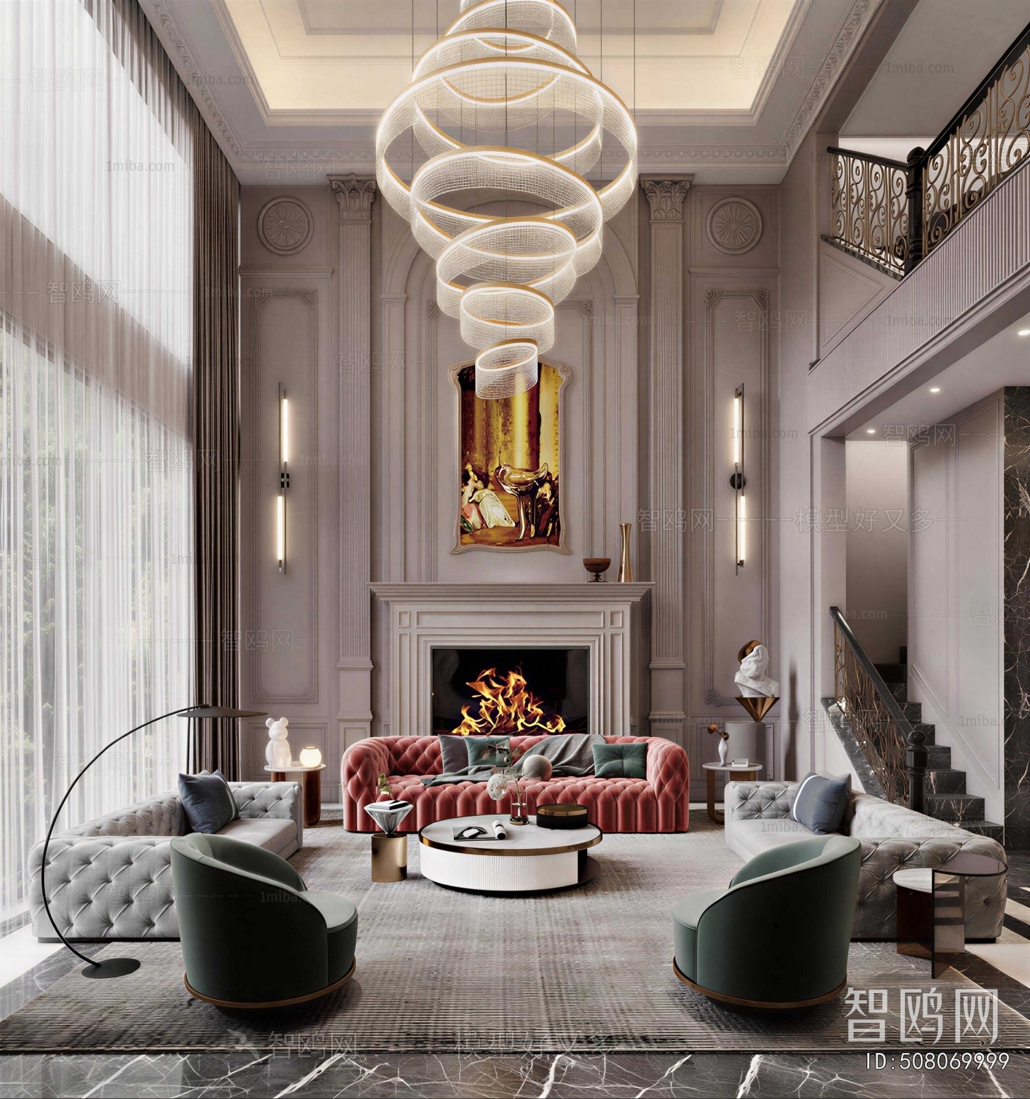 European Style A Living Room
