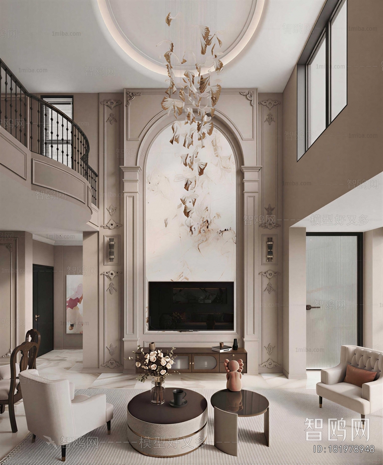 French Style A Living Room
