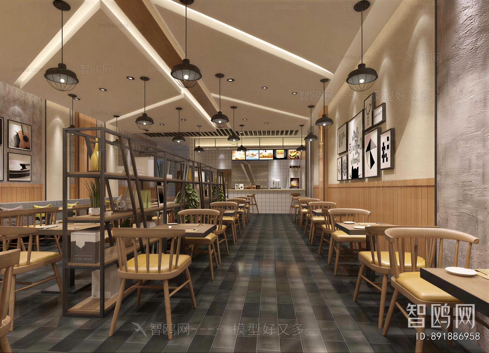 Industrial Style Restaurant