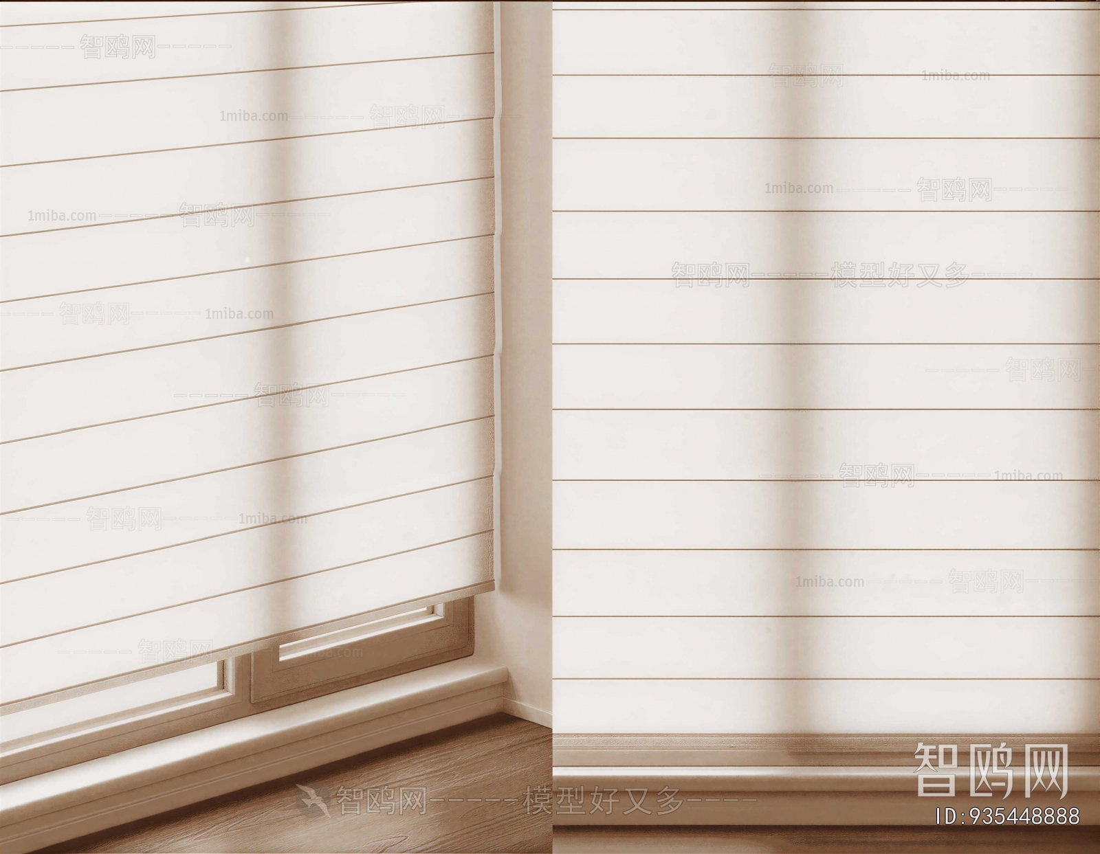 Japanese Style Roman Curtain