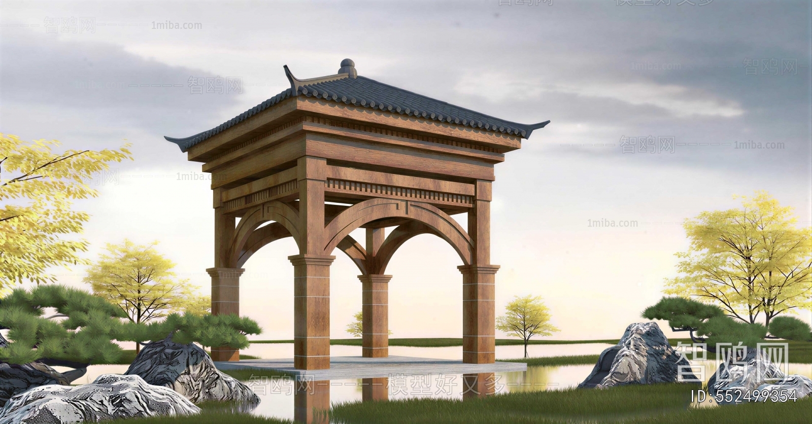 New Chinese Style Pavilion