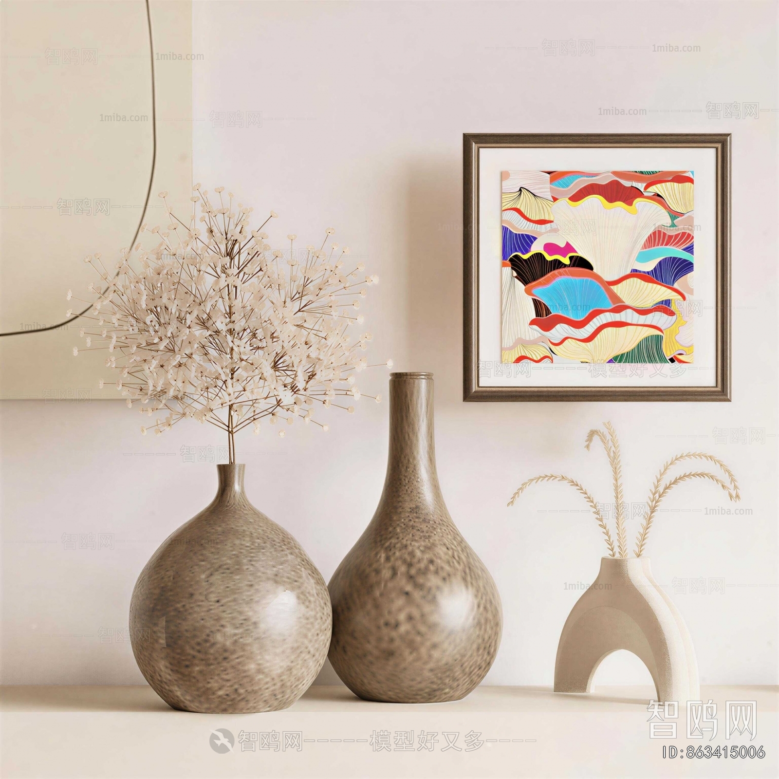 Wabi-sabi Style Dried Branch