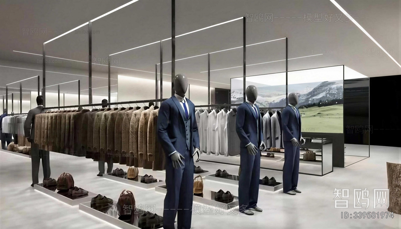 Modern Clothing Store