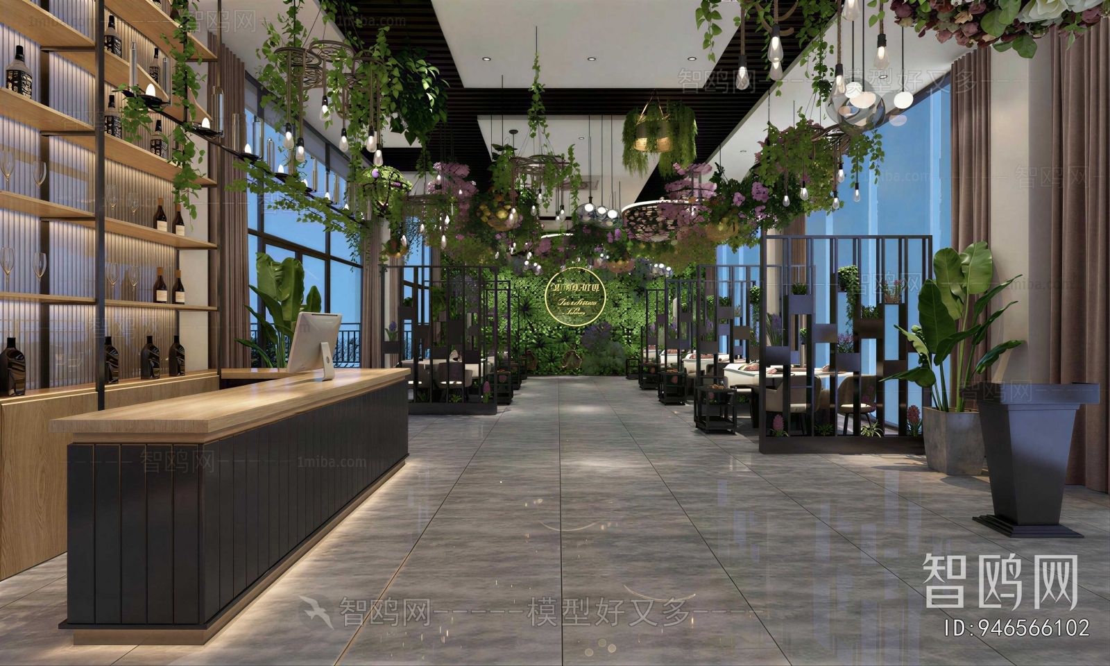 Industrial Style Restaurant