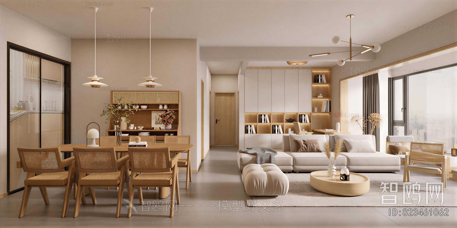 Japanese Style A Living Room