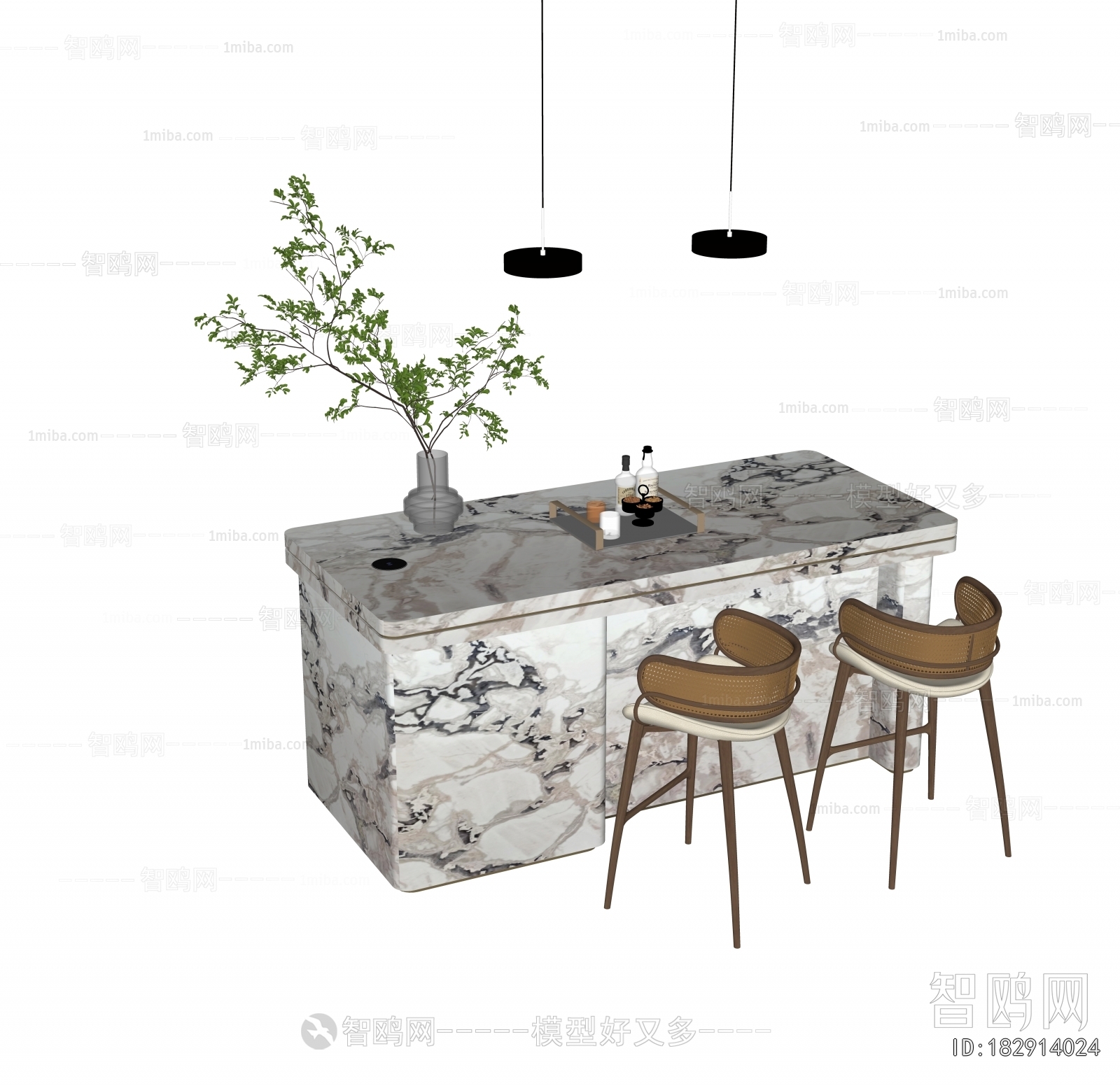 Modern Counter Bar