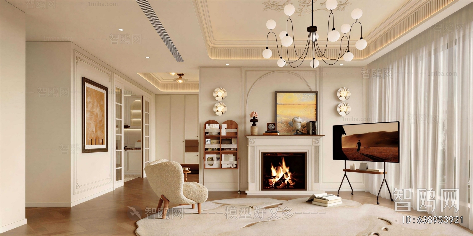 French Style A Living Room