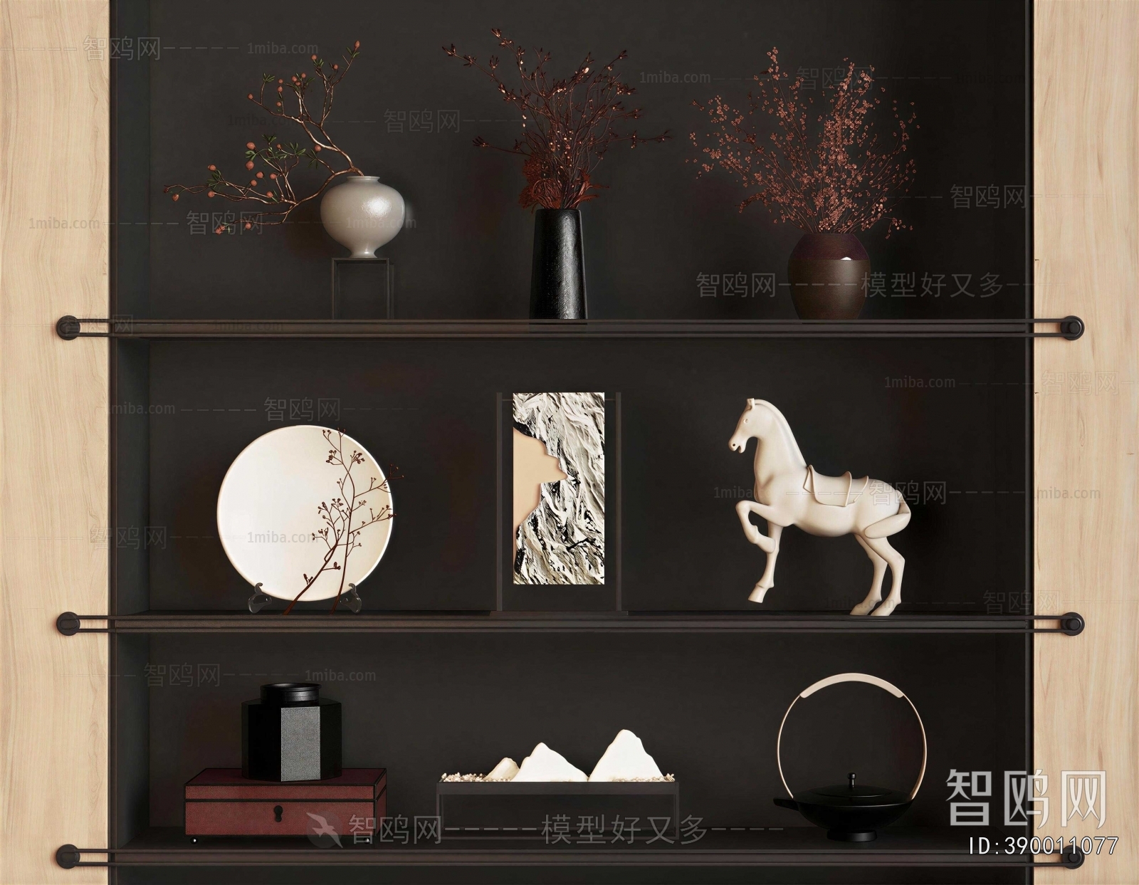 New Chinese Style Decorative Set