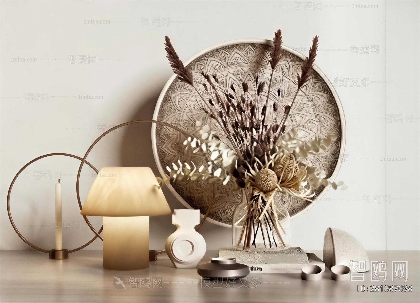 Wabi-sabi Style Decorative Set