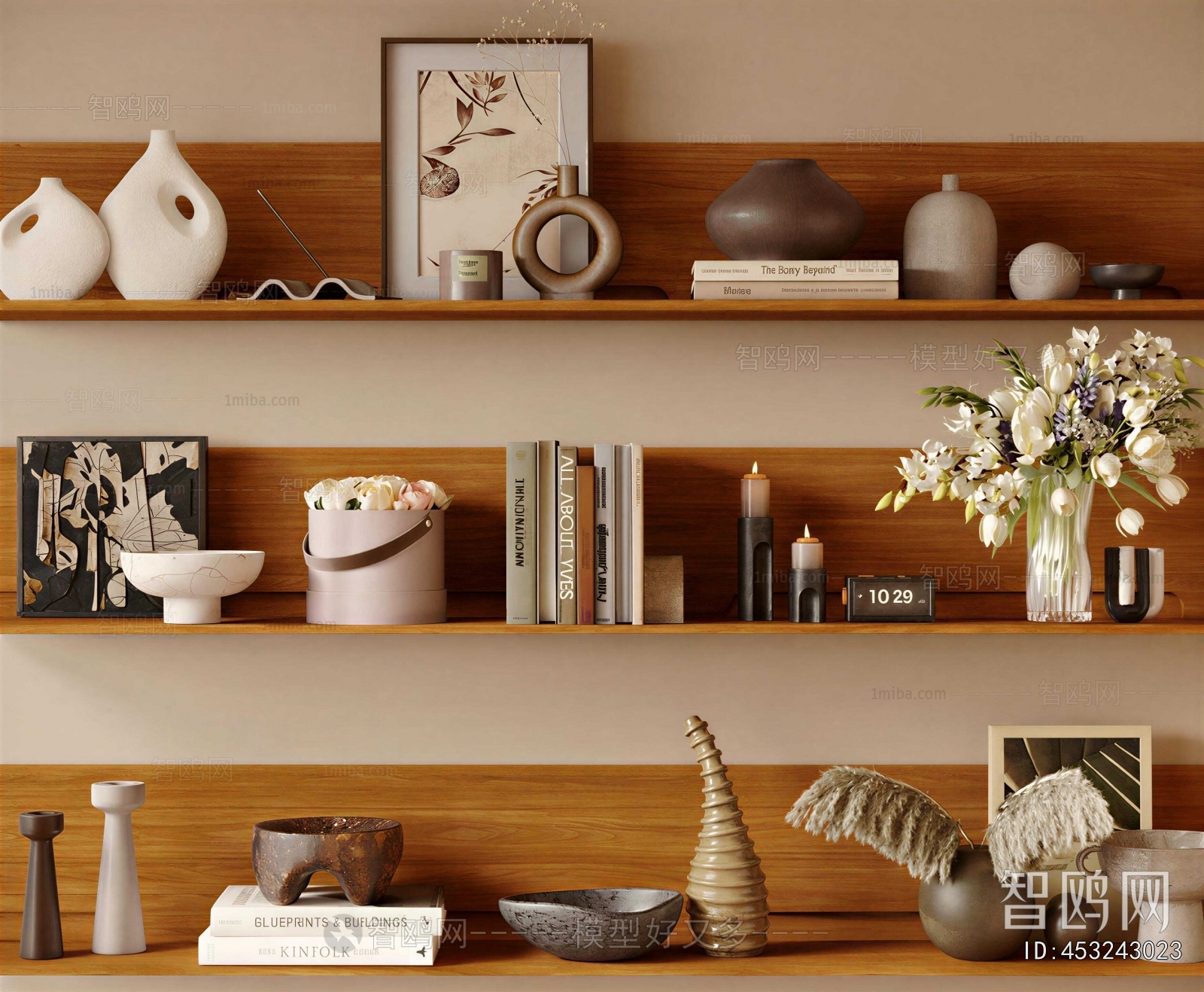 Wabi-sabi Style Decorative Set