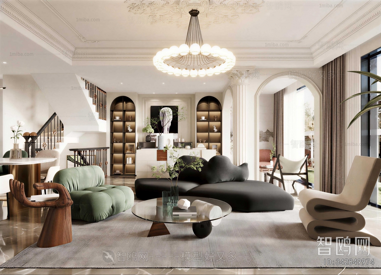 French Style A Living Room