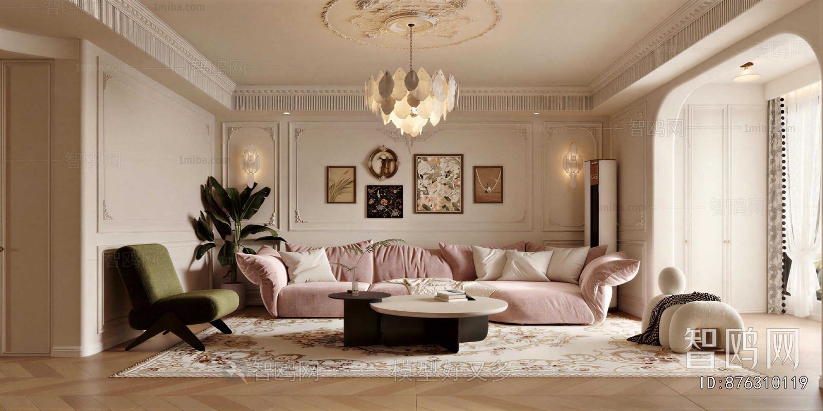 French Style A Living Room