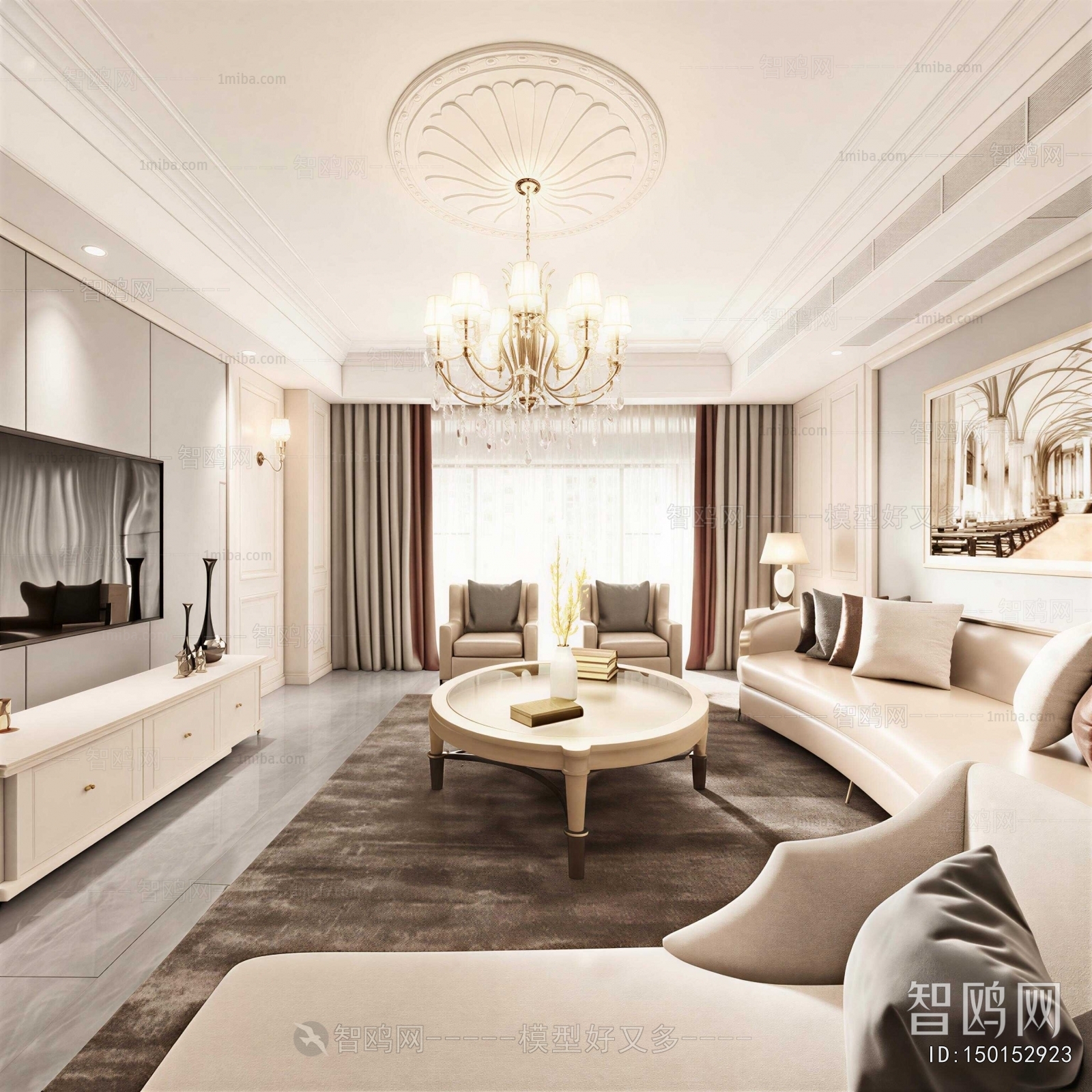 French Style A Living Room