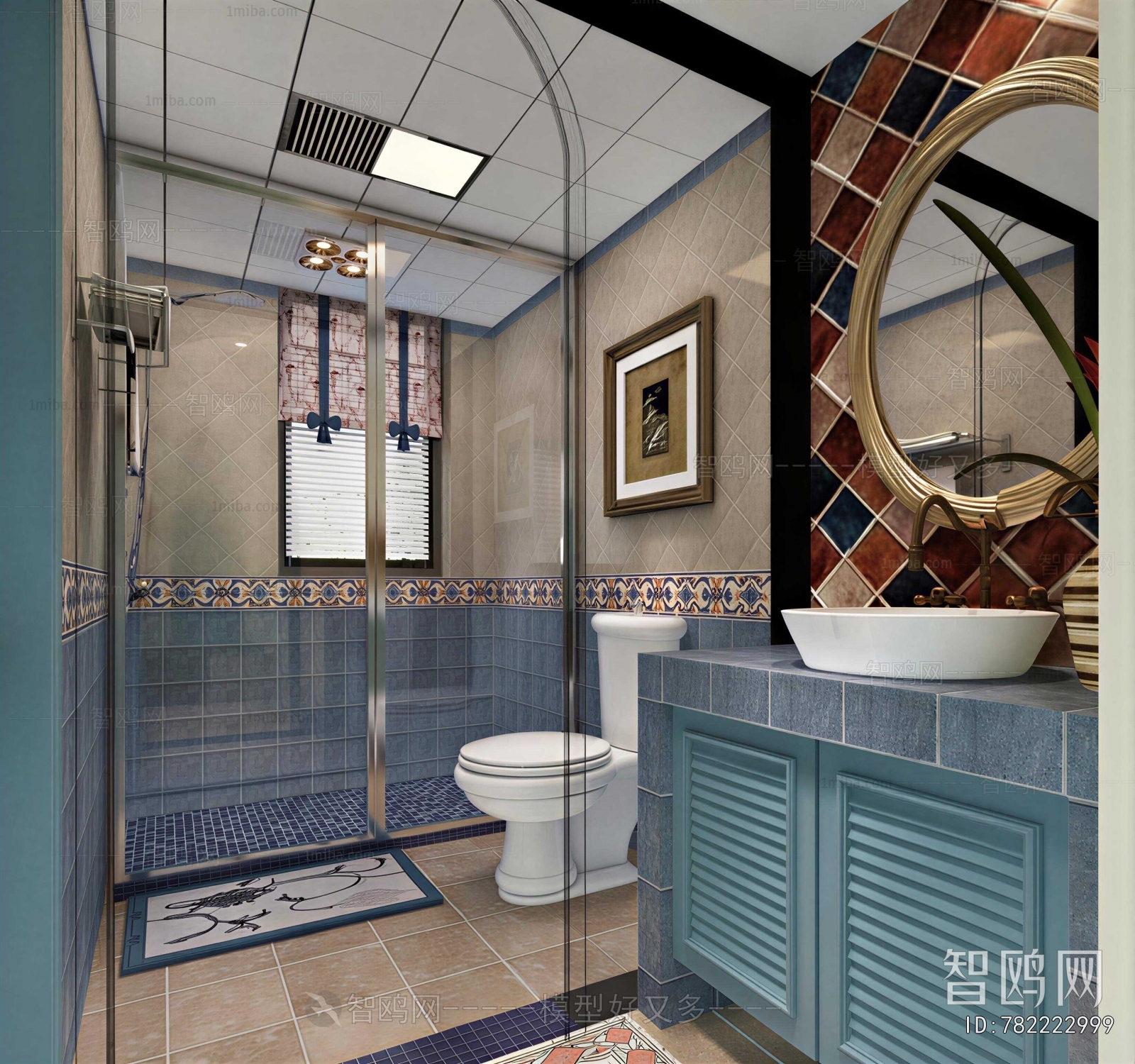 Mediterranean Style TOILET