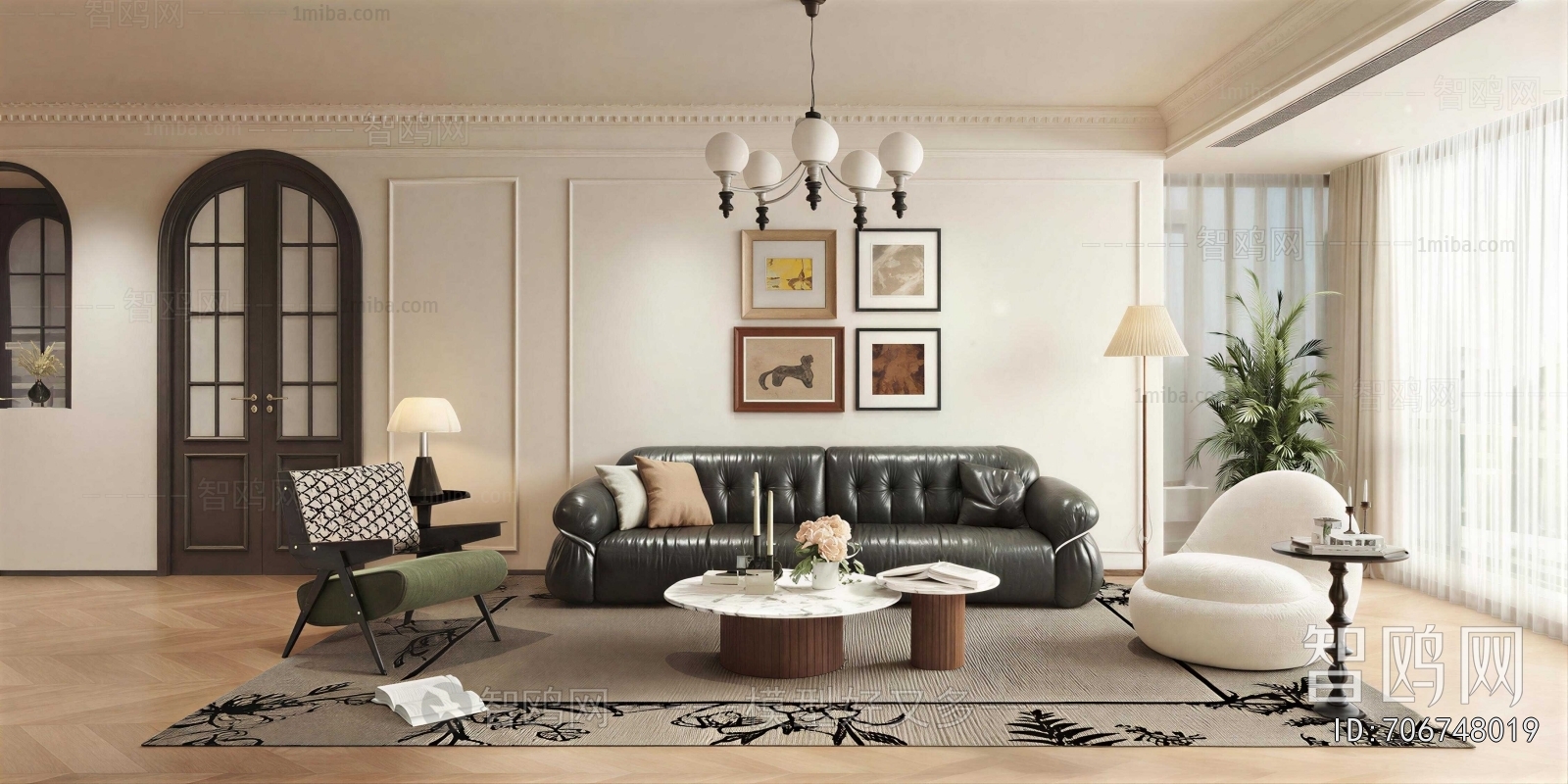 French Style A Living Room
