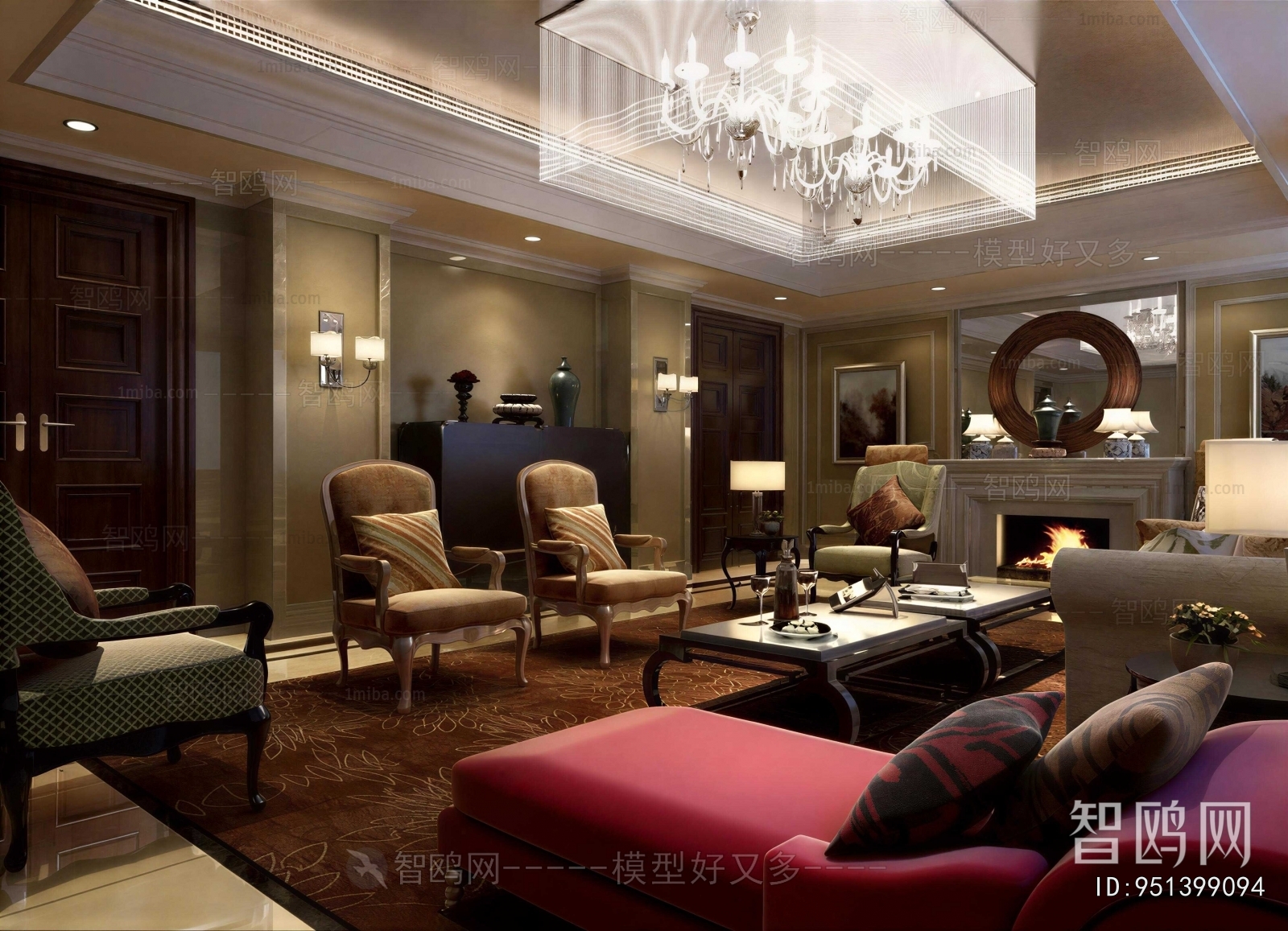 New Classical Style A Living Room