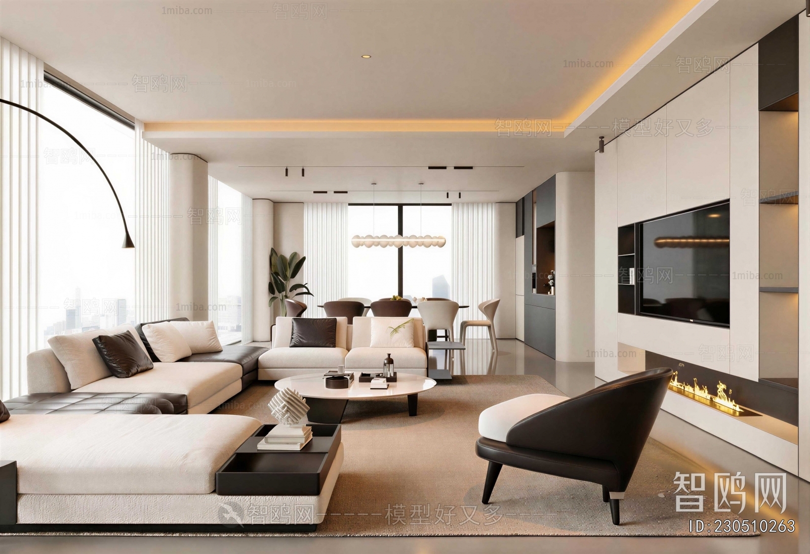 Modern A Living Room