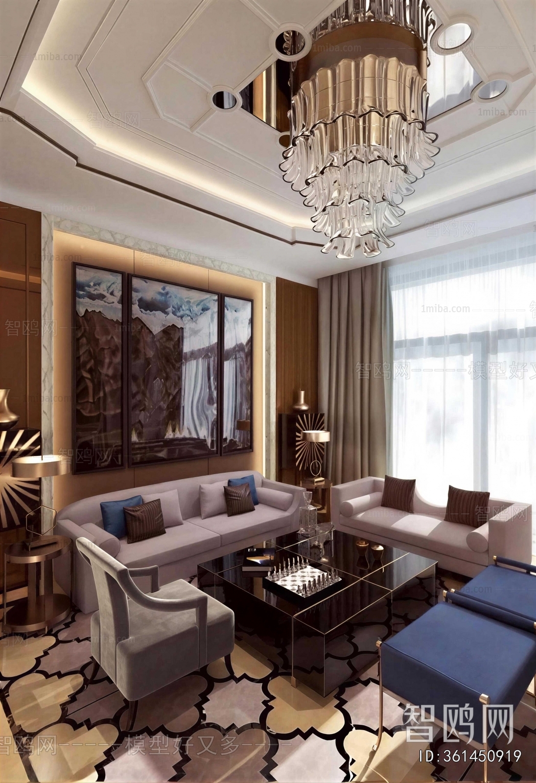New Classical Style A Living Room