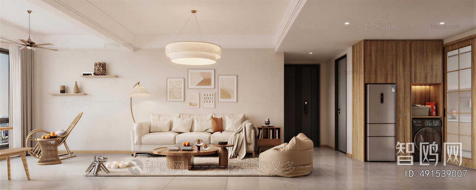 Nordic Style A Living Room
