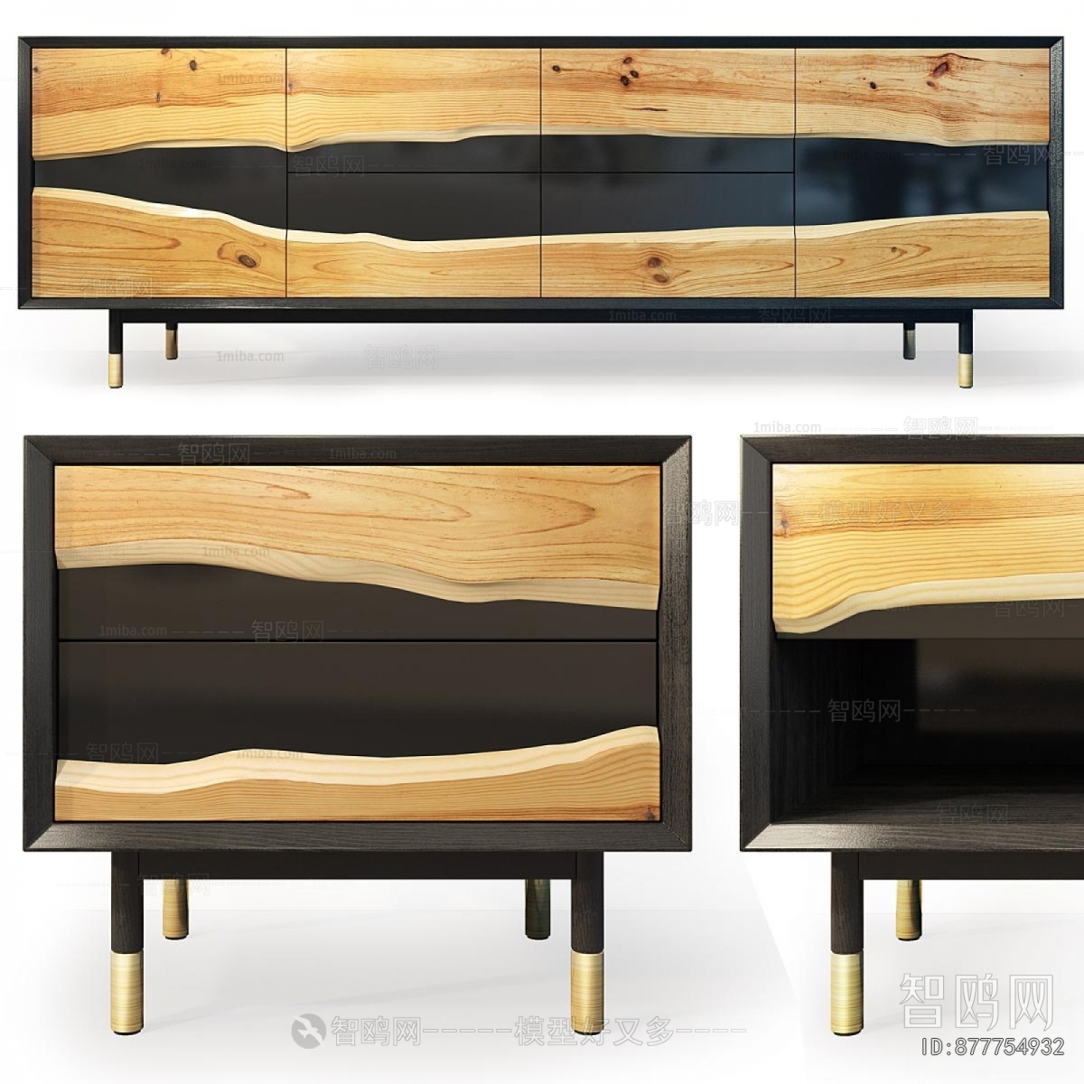 Modern Bedside Cupboard