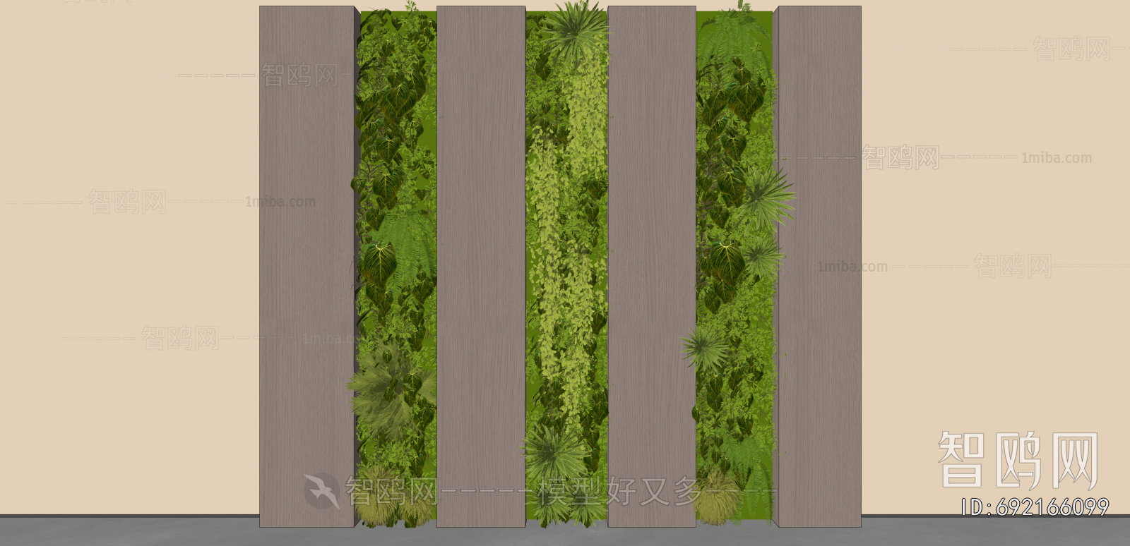 Modern Plant Wall