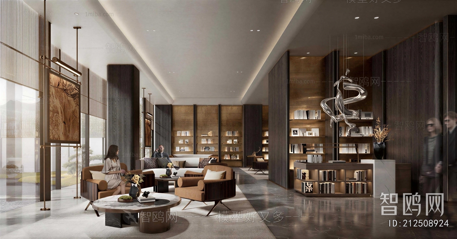 New Chinese Style Lobby Hall