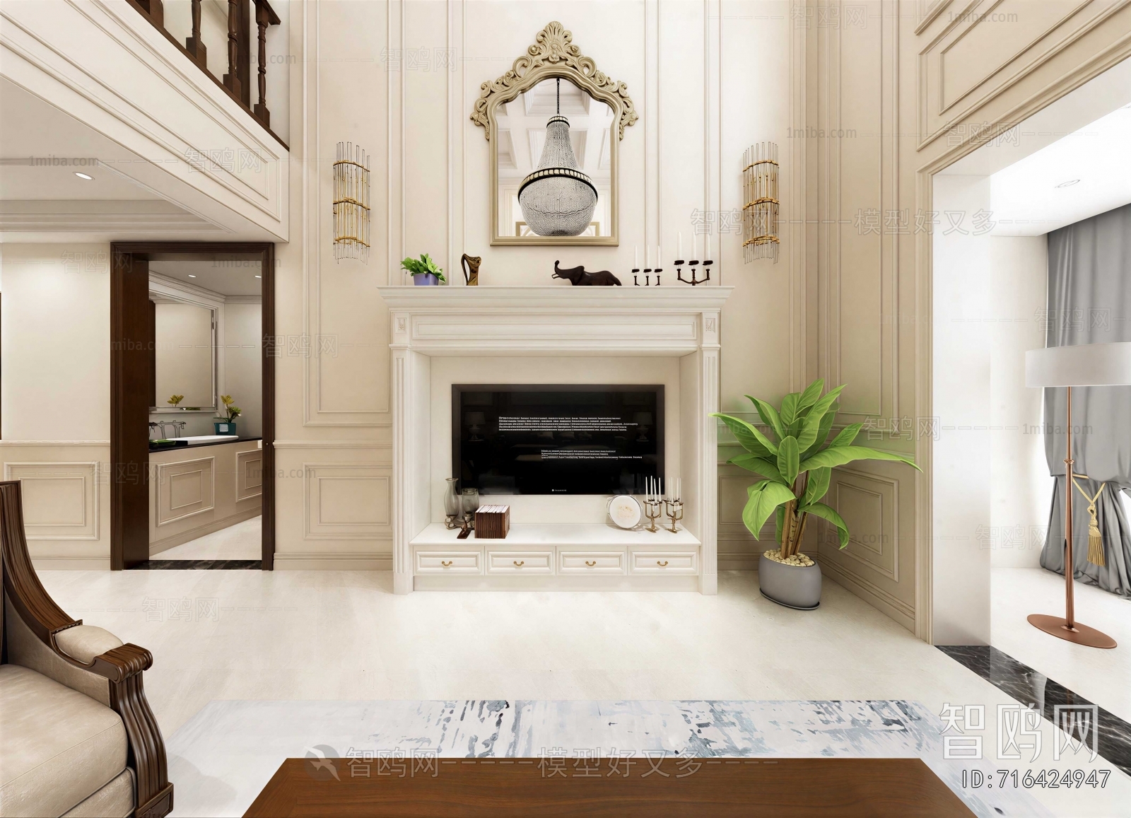 European Style A Living Room