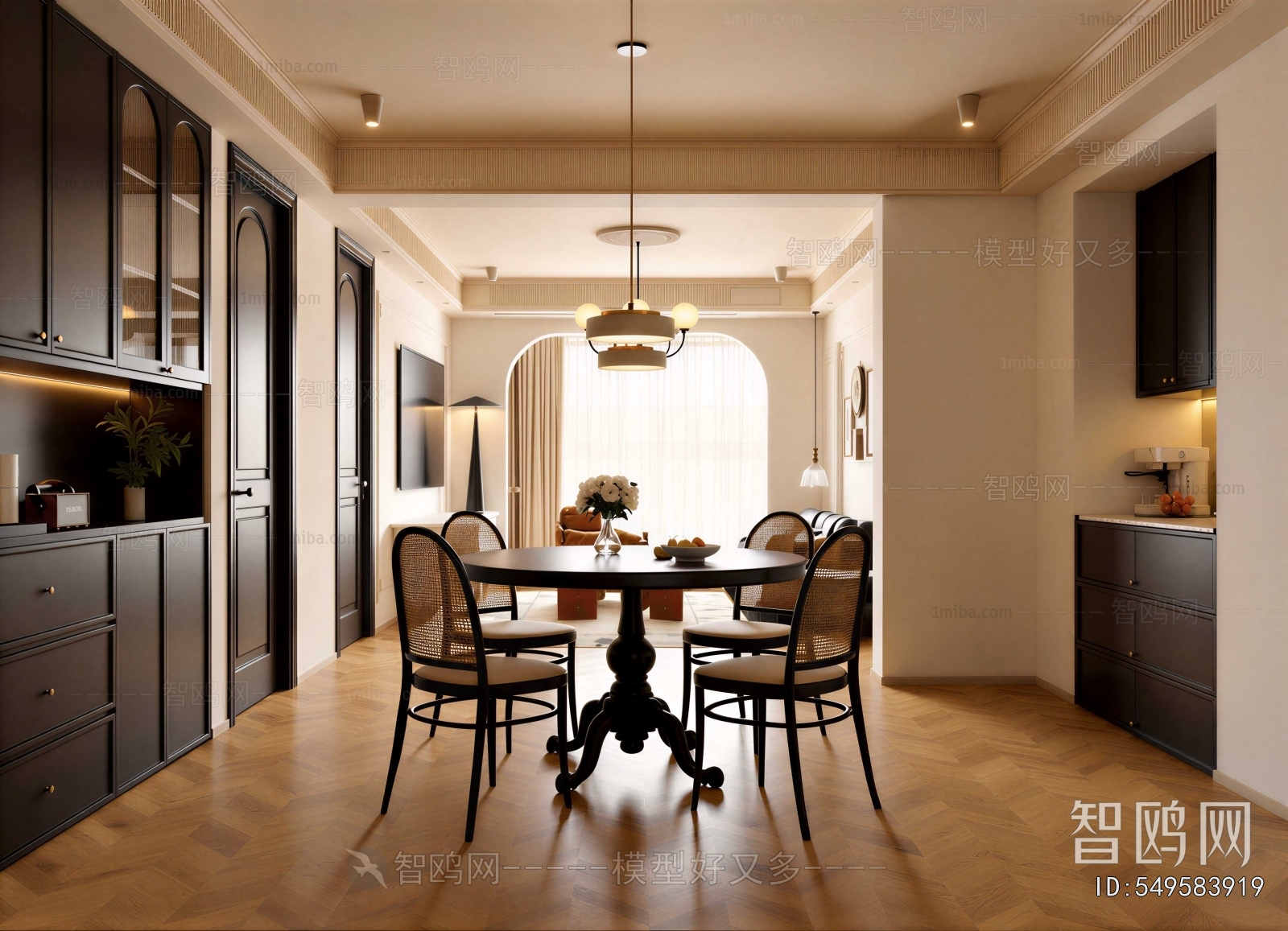 French Style Dining Room