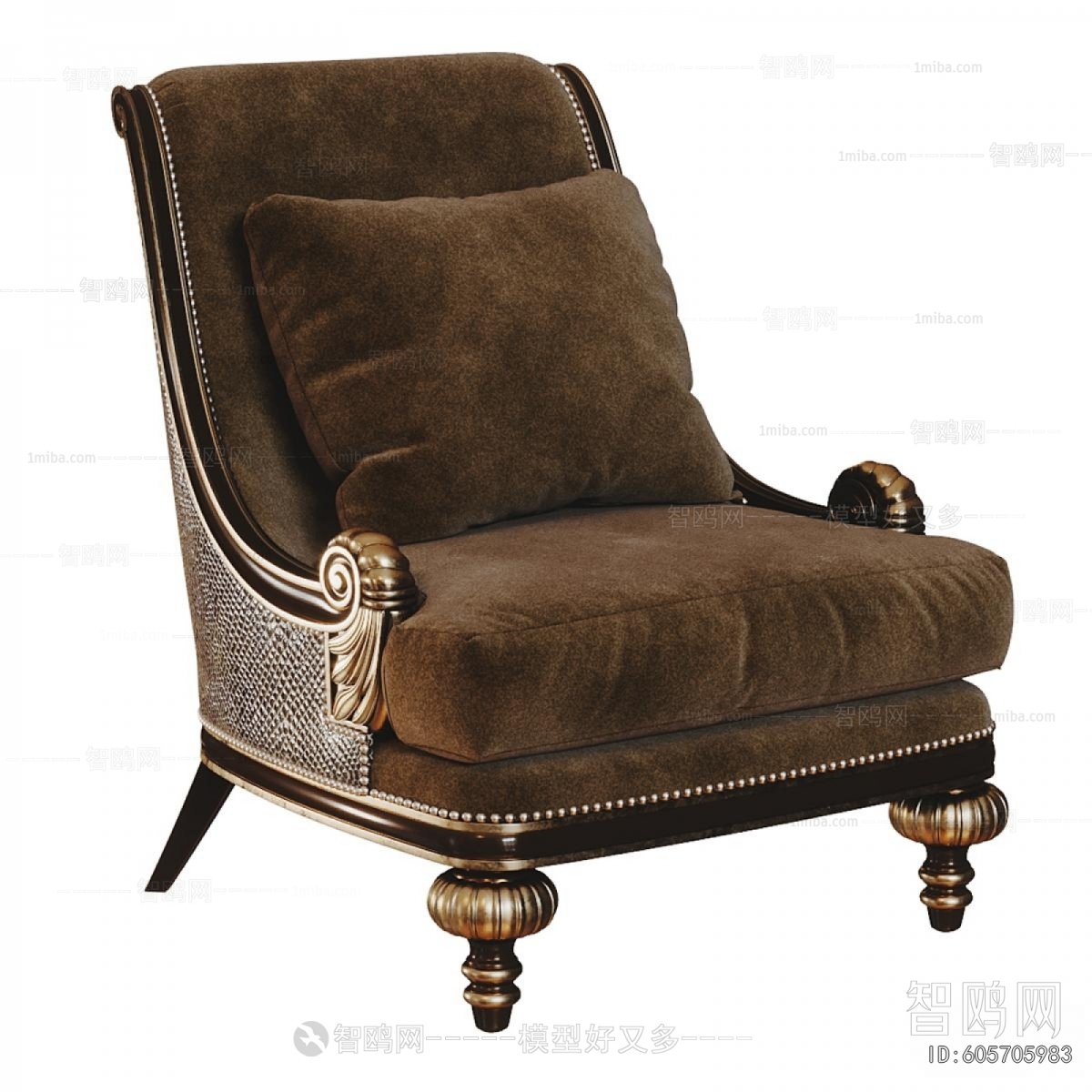 American Style Single Sofa
