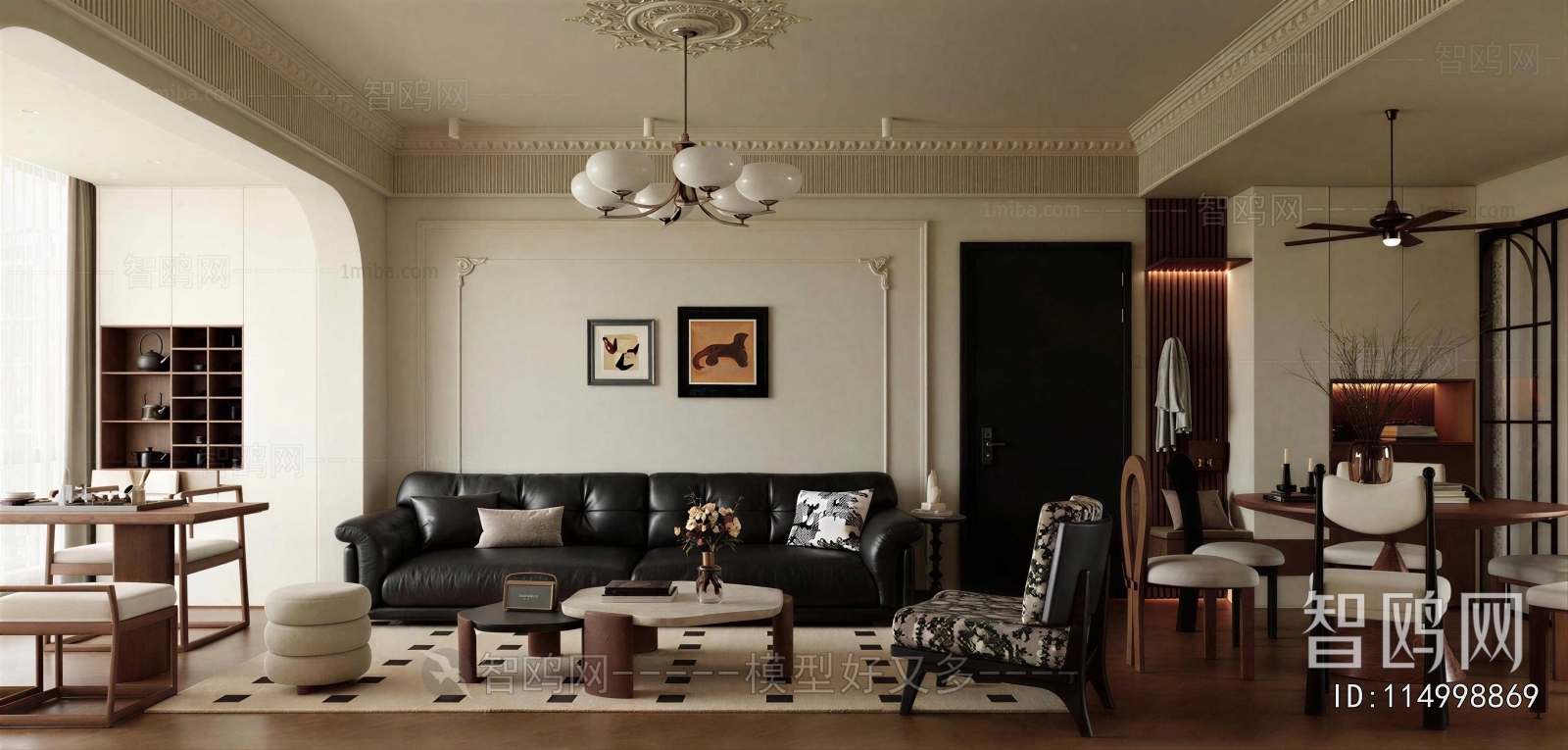 French Style A Living Room