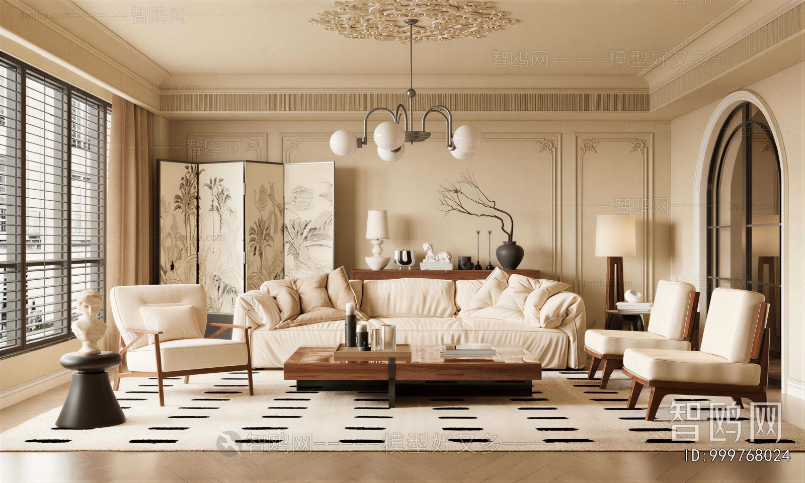 French Style A Living Room