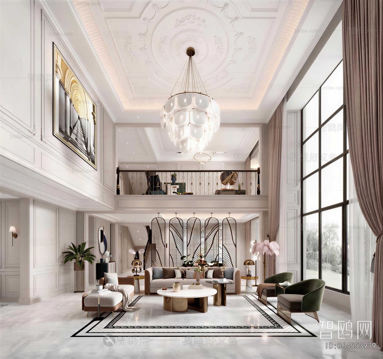 European Style A Living Room