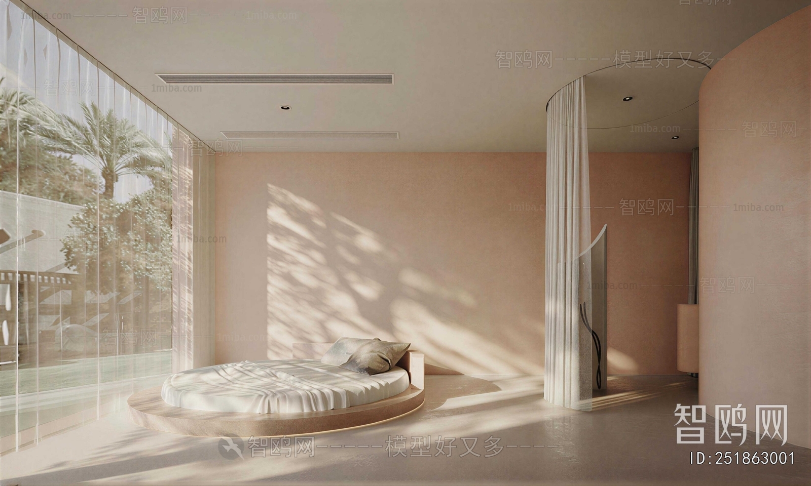 Wabi-sabi Style Bedroom