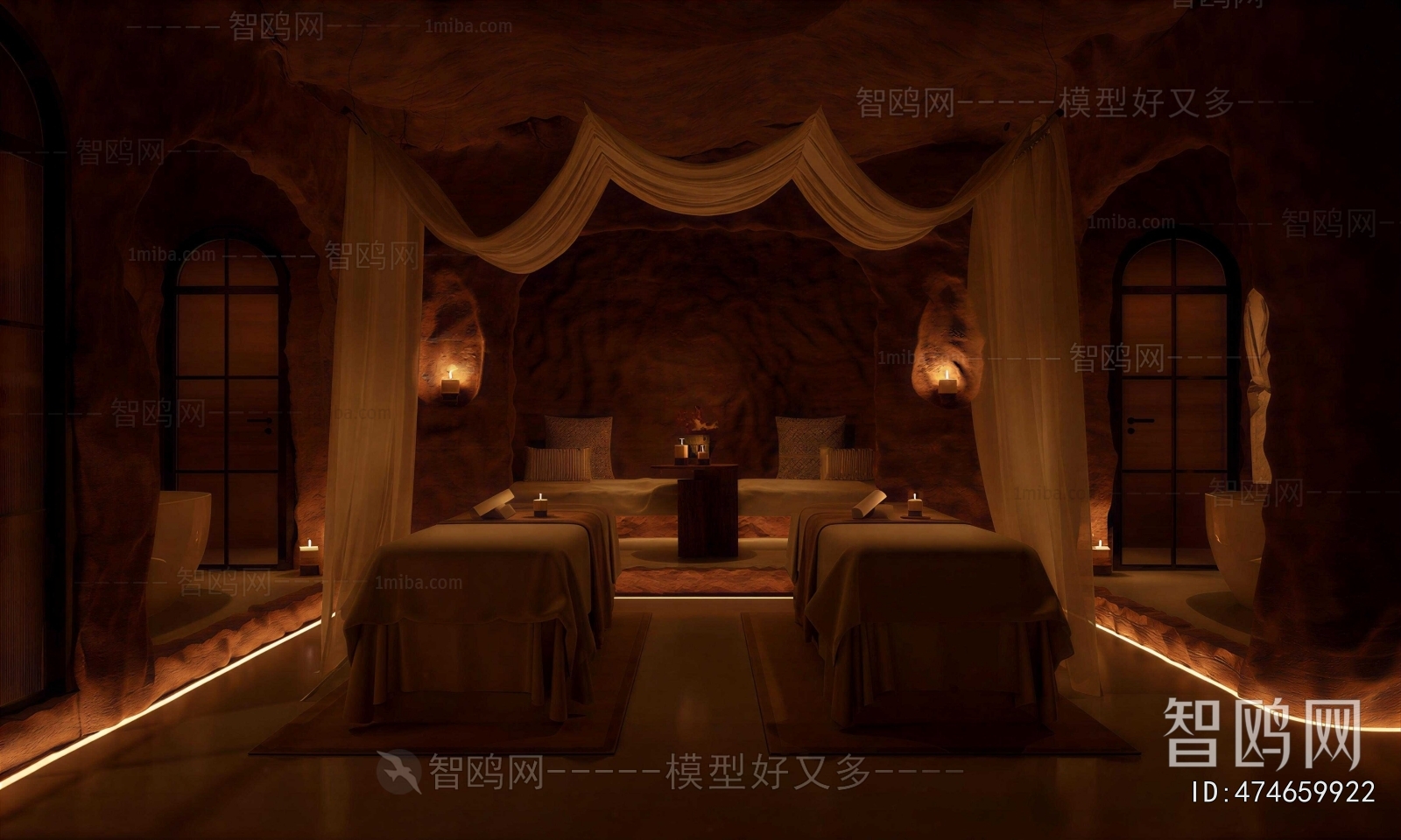 Wabi-sabi Style SPA Beauty