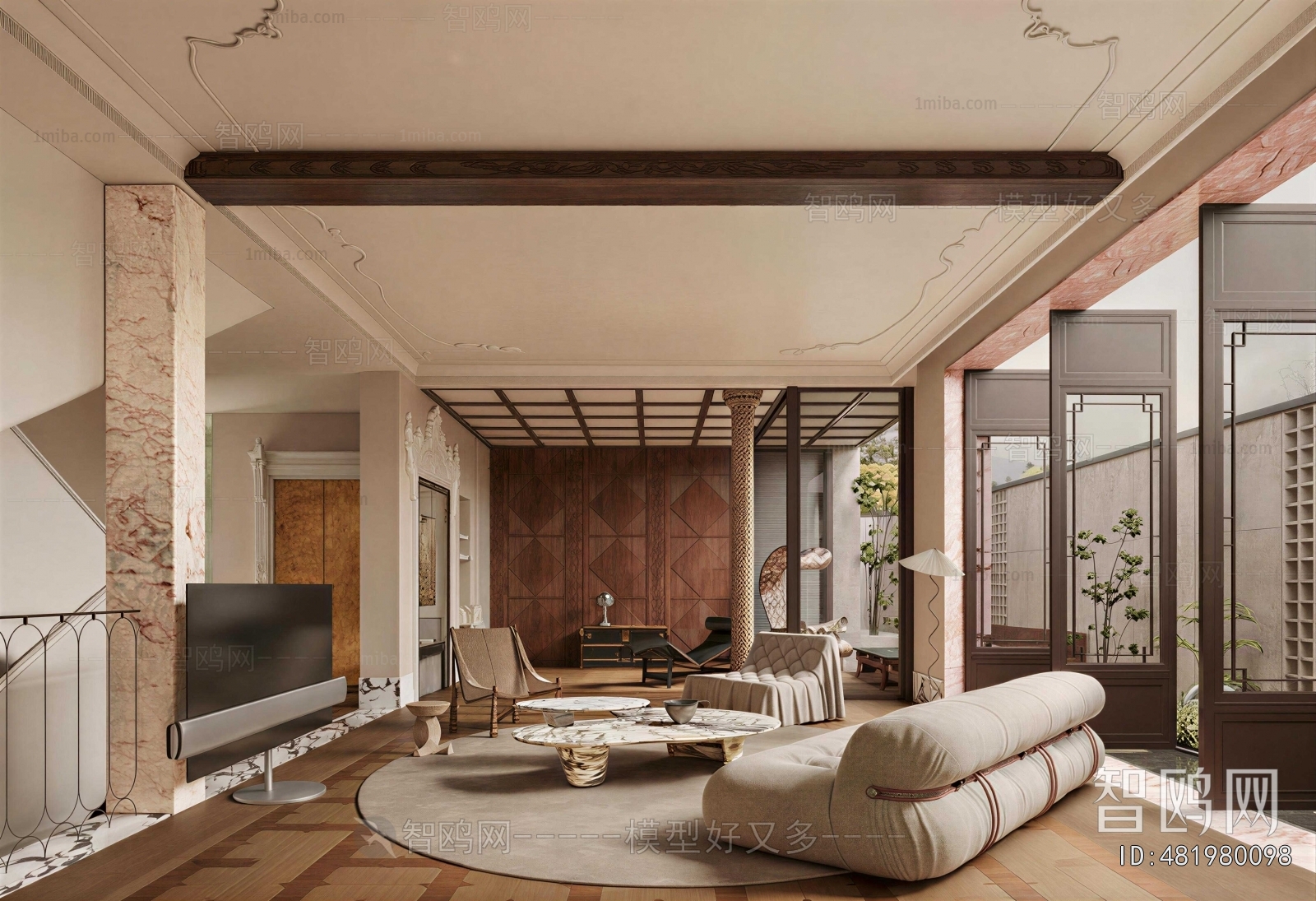 French Style A Living Room
