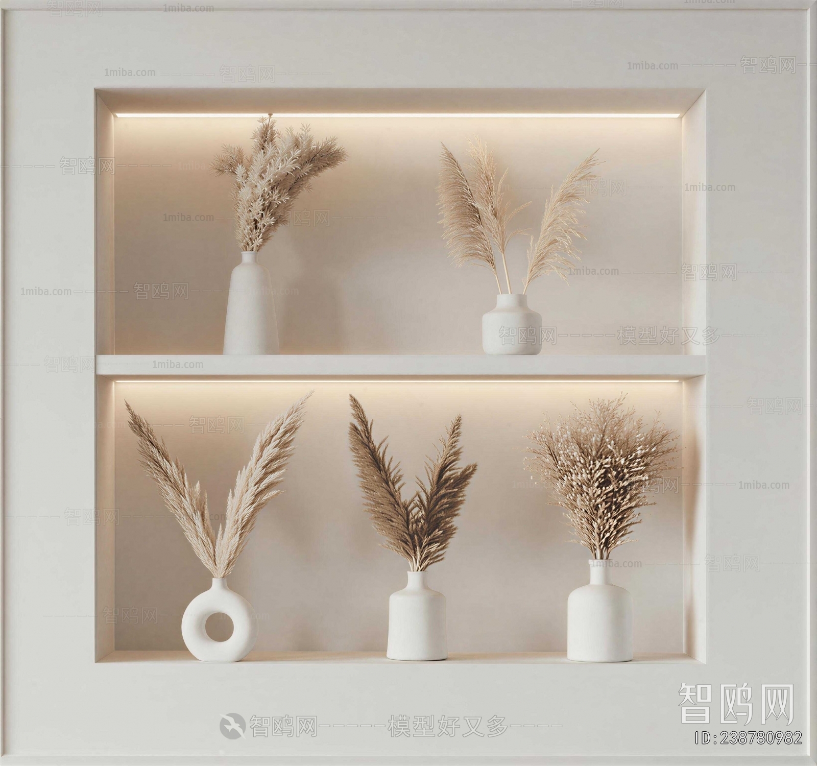 Modern Dried Branch