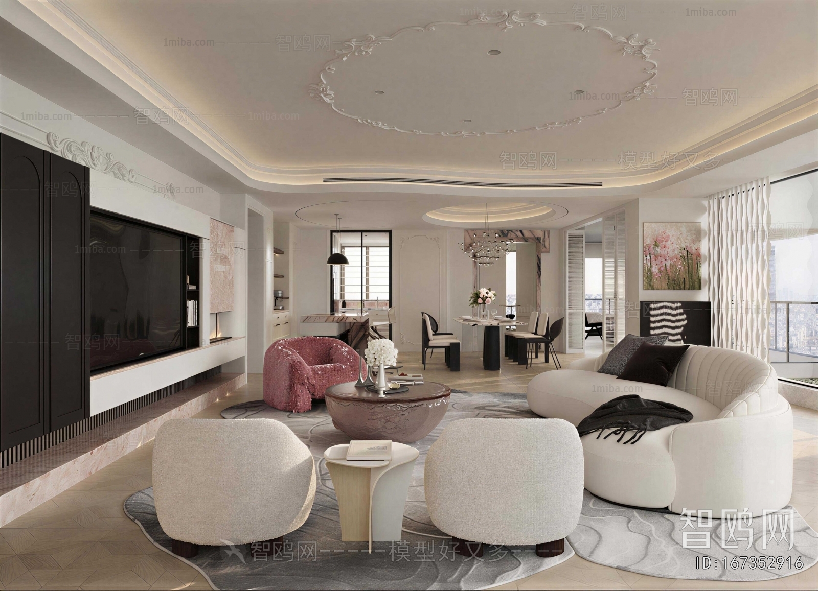 French Style A Living Room