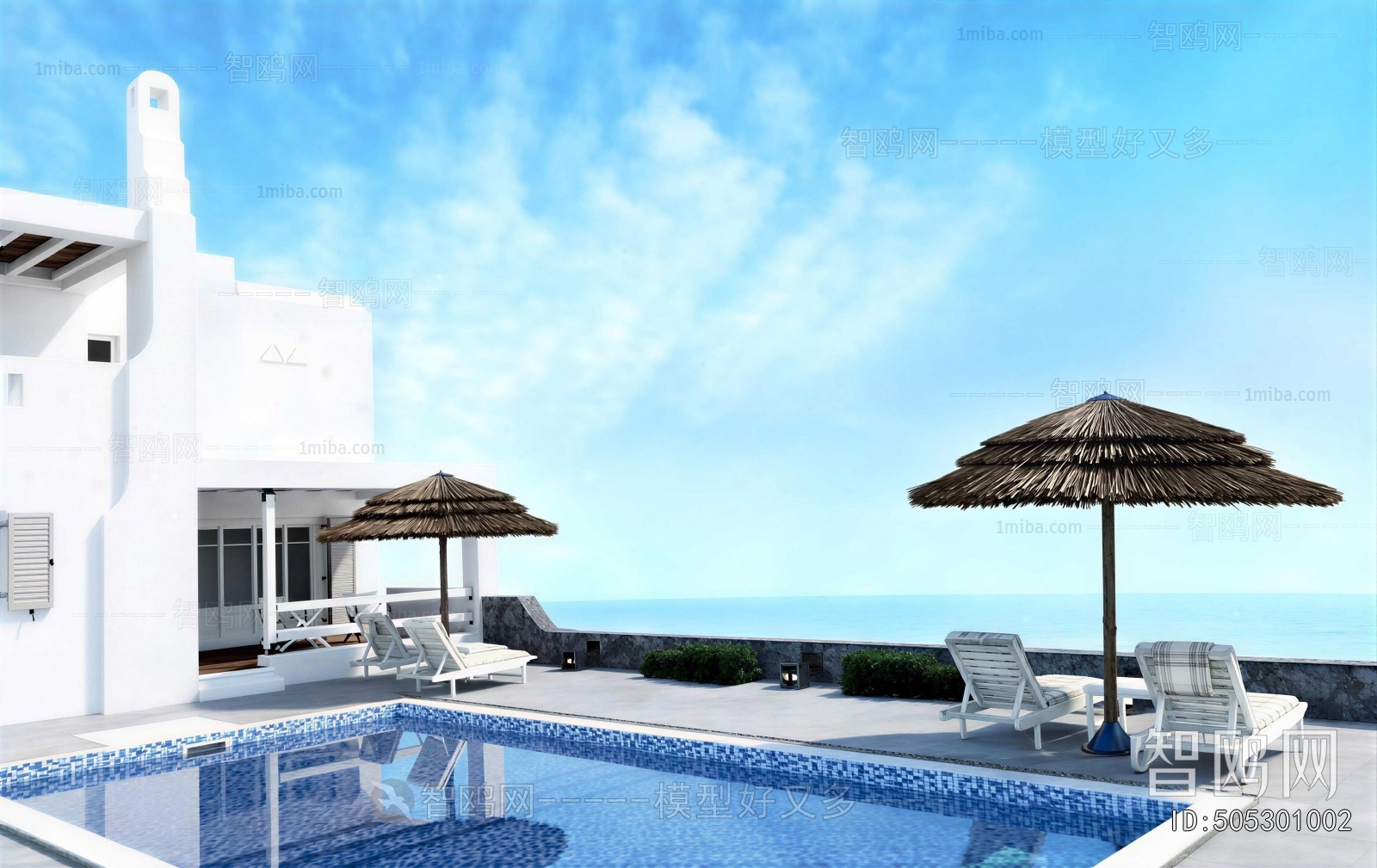 Mediterranean Style Swimming Pool