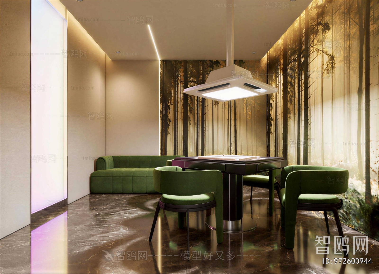 Modern Chess And Card Room