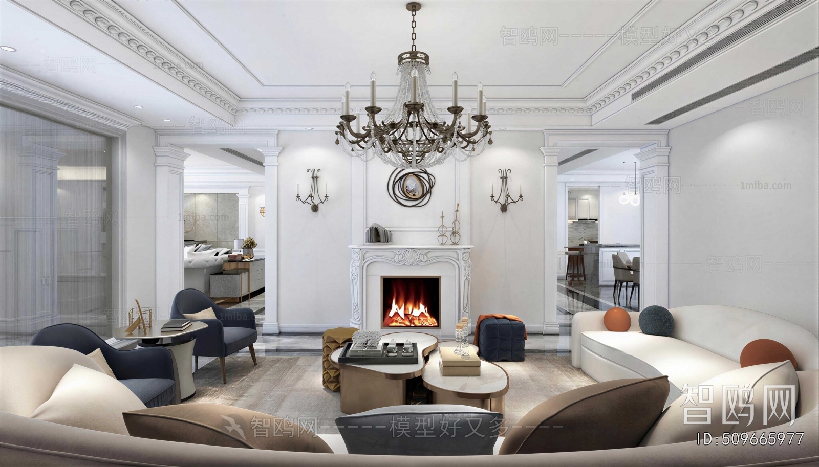French Style A Living Room