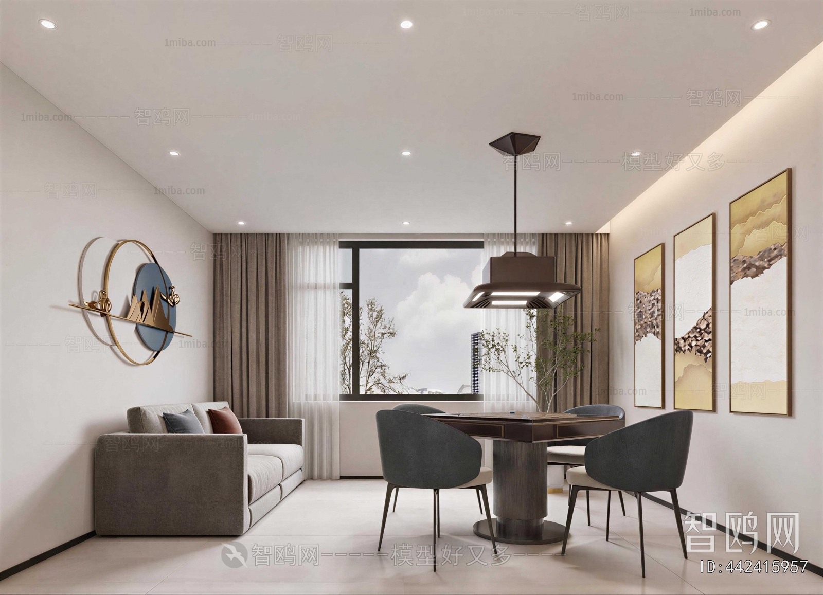 Modern Chess And Card Room