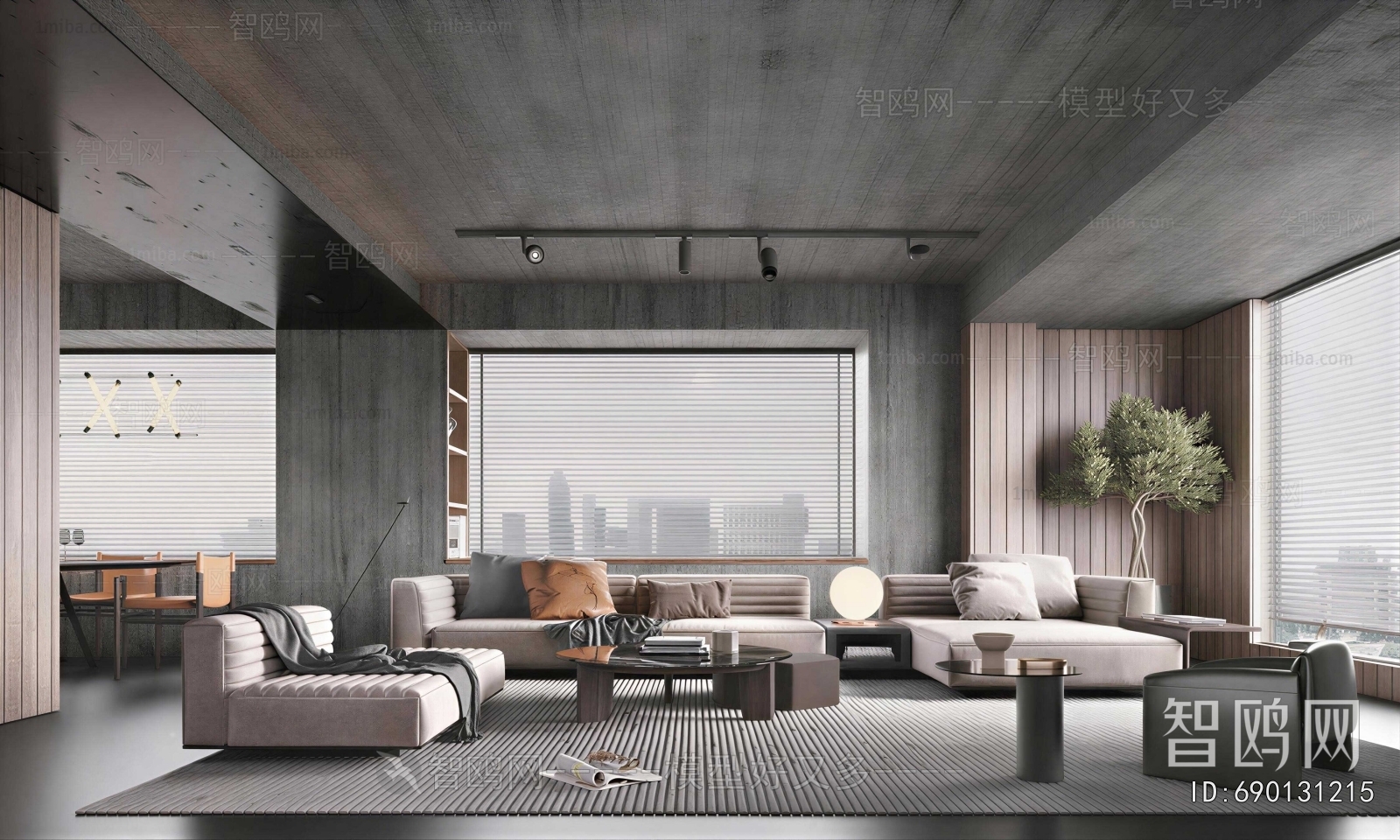 Industrial Style A Living Room