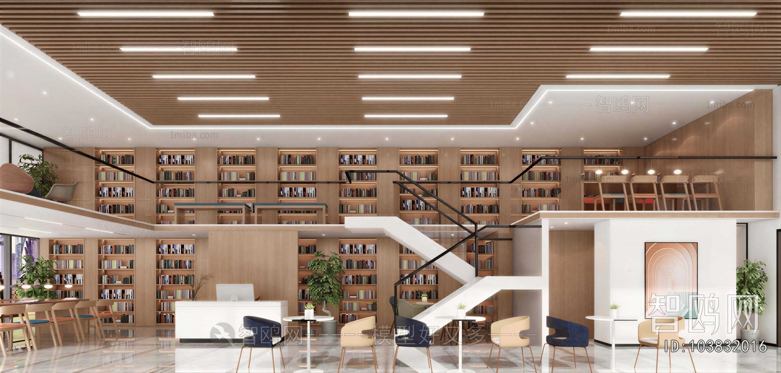 Modern Bookstore Book Bar