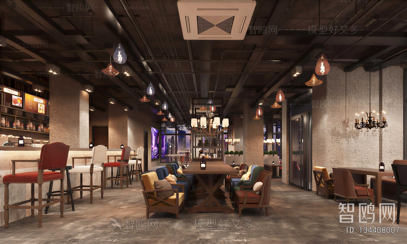 Industrial Style Cafe