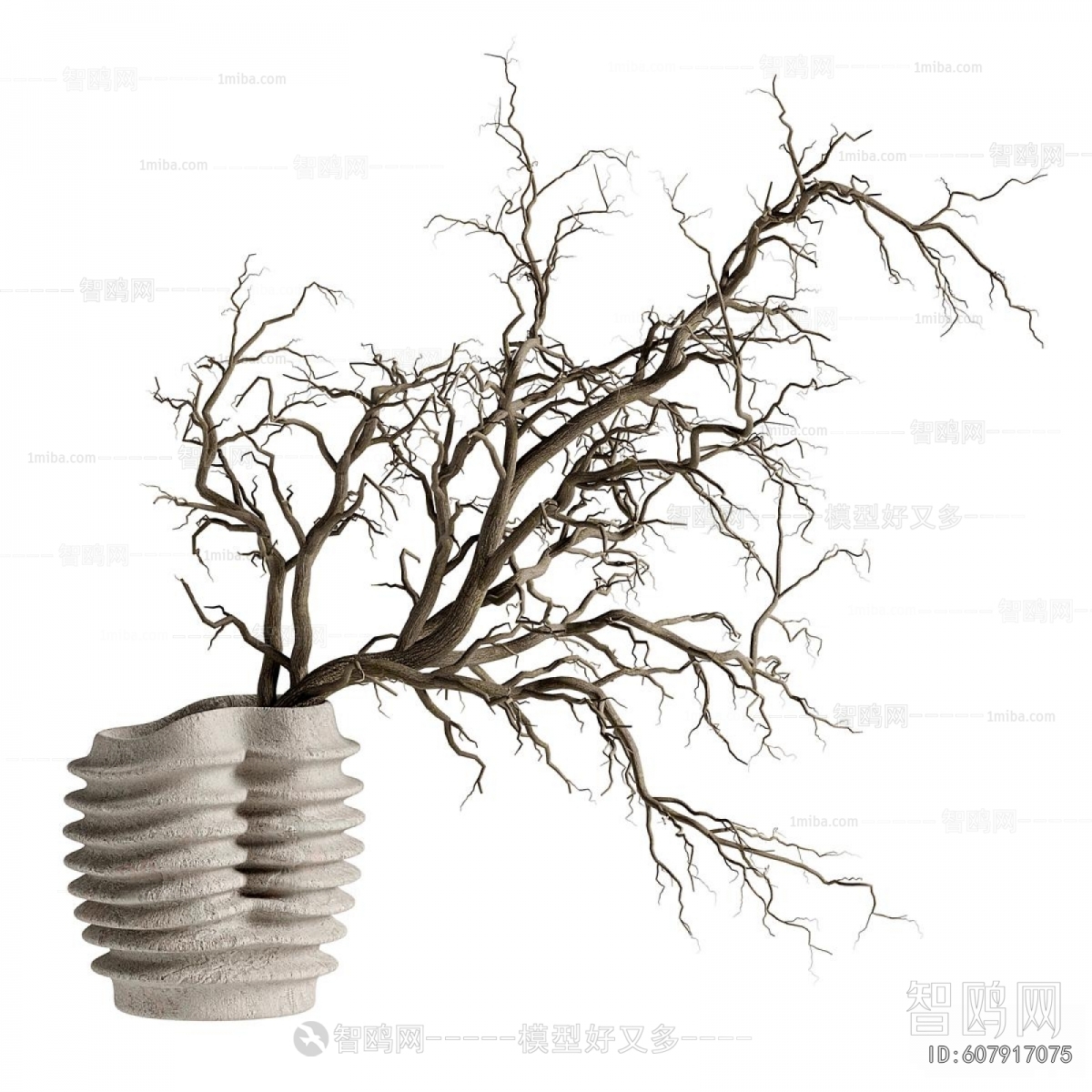 Modern Dried Branch